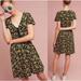 Anthropologie Dresses | Anthropologie Maeve Summer Breeze Dress In Black/Yellow Floral Size S | Color: Black/Yellow | Size: S