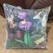 Disney Accents | Disney Alice In Wonderland Mary Blair Throw Pillow 70th Anniv. New 18” Square | Color: Blue/Purple | Size: 18” X 18”