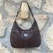 Coach Bags | Coach Hamilton Pebbled Leather Brown Hobo Bag W/Mauve Lining | Color: Brown | Size: Os