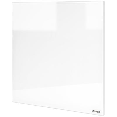 VASNER Infrarotheizung "Glas mit Rahmen weiß, 300 W, Citara G", weiß, B/H/T: 60cm x 40cm x 2,5cm, 300 W, unten-rechts, H