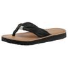 Zehentrenner TOMMY HILFIGER "TH ELEVATED BEACH SANDAL", Damen, Gr. 42, schwarz, Textil, sportlich, Schuhe, Sommerschuh, Bequemschuh, Flats, Schlappen mit TH-Schmuckelement