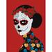 The Holiday Aisle® Dia De Los Muertos II by Omar Escalante - Wrapped Canvas Print Canvas | 16 H x 12 W x 1.25 D in | Wayfair