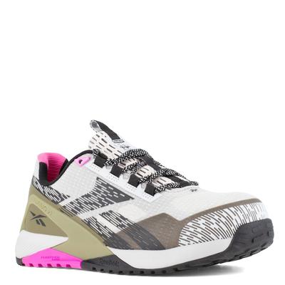 Reebok Work Nano X1 Adventure Work Composite Toe - Womens 7.5 Silver Oxford Medium