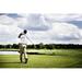 Hokku Designs Golf Player Mid-Swing - Wrapped Canvas Photograph Canvas | 12 H x 18 W x 1.25 D in | Wayfair AED47DA315B34754AD0B03D960125BDA