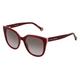 Carolina Herrera 0144/S Damen-Sonnenbrille Vollrand Butterfly Acetat-Gestell, Rot