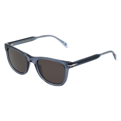 David Beckham DB 1113/S Herren-Sonnenbrille Vollrand Eckig Acetat-Gestell, blau