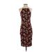 Forever 21 Casual Dress - Bodycon: Burgundy Tortoise Dresses - Women's Size X-Small