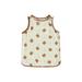 Karuedoo Infant Baby Boy Girl Cotton Linen Sleeping Bags Blanket Cartoon Animal Print Sleeveless Swaddle