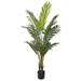 Artificial Palm Tree 5.2Ft Tall Artificial Plant Realistic Large Faux Plant No Maintenance Tree Tropical Floor Plant for Home Office Store Decor Green