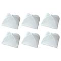 Chef Craft Mesh Food Tent Cover 12 x 12 inch White 6 Pack