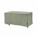 Modern Leisure Basics Patio Ottoman/Coffee Table Cover, 37"L X 22"W X 17"H, Sage - 37"L x 22"W x 17"H