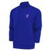 Men's Antigua Royal Florida Gators Swinging Gator Big & Tall Generation Quarter-Zip Pullover Top