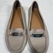 Coach Shoes | Coach Women's Loafer Olive A7751 Saddle Tan Pebble Leather Flat Shoes Sz 9.5 | Color: Tan | Size: 9.5