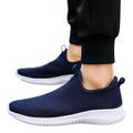 KaLI_store Basketball Shoes Men s Gowalk Max- Workout Walking Shoe with Air Cooled Foam Sneaker Blue 9