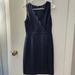 J. Crew Dresses | J. Crew Navy Scallop Hem Dress Size 2 | Color: Blue | Size: 2