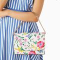 Kate Spade Bags | Kate Spade New York Carson Garden Bouquet Convertible Crossbody Cream Multi | Color: Cream/White | Size: Medium