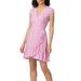 J. Crew Dresses | J. Crew Fawn Faux Wrap Dress, 12 | Color: Pink/White | Size: 12