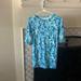 Lilly Pulitzer Dresses | Lilly Pulitzer Mermaid Dress Size Large 8-10 | Color: Blue/Green | Size: Lg