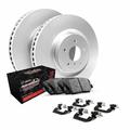 R1 Concepts Front Brakes and Rotors Kit |Front Brake Pads| Brake Rotors and Pads| Performance Off-Road Brake Pads and Rotors | Hardware Kit WDVH1-42003