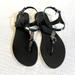 Coach Shoes | Coach Plato Jelly Sandal Black Patent Size 8 | Color: Black | Size: 8