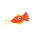 Flinger-Style Squid Cat Toy, X-Small, Red