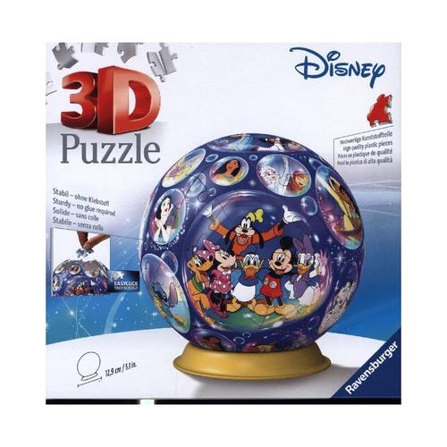 Ravensburger 3D Puzzle 11561 - Puzzle-Ball Disney Charaktere - 72 Teile - Puzzle-Ball Disney-Fans ab 6 Jahren Kinder