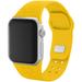Gold Pittsburgh Penguins Debossed Silicone Apple Watch Band