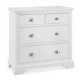 Bentley Hampstead 2+2 Drawer White Chest of Drawers