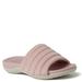 Original Comfort By Dearfoams Emma Low Foam Slide - Womens 8.5 Pink Sandal Medium