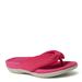 Original Comfort By Dearfoams Olivia Low Foam Thong Sandal - Womens 8 Pink Sandal Medium