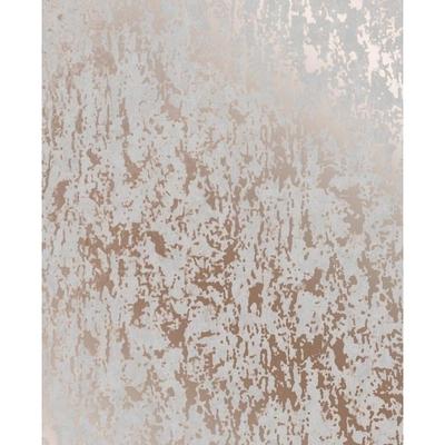 Milan Texture Rose Gold and Grey Wallpaper