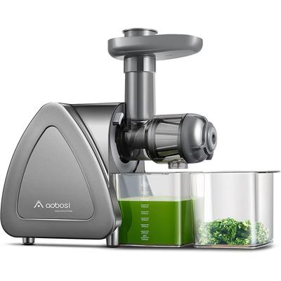Slow Juicer, Aobosi Slow Masticating Juicer, Cold Press Juicer Machines with Reverse Function, Quiet Motor