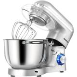 Stand Mixer,6.5-QT 660W 6-Speed Tilt-Head Food Mixer, Kitchen Electric Mixer with Dough Hook