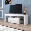 Flat Screen TV Cabinet TV Stand with LED Lights