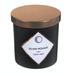 iH casadécor Musk Scented Jar Candle Paraffin in Black | 3.95 H x 3.15 W x 3.15 D in | Wayfair FG-4008SM(2)