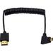 Hdmi To Standard Hdmi Coiled Cable