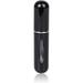 Mini Travel Perfume Refillable Atomizer Portable Perfume Spray Bottle Travel Perfume Scent Pump Case Fragrance Empty Container Spray Bottle for Traveling and Outgoing 5ml (Black)