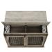 Tucker Murphy Pet™ Sliding Barn Door Dog Crate Furniture w/ Flip-Top Plate Wood in Gray | 28.94 H x 39.37 W x 25.2 D in | Wayfair