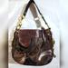 Coach Bags | Authentic Coach Signature Patchwork Brown Carly Shoulder Bag | Color: Brown/Tan | Size: In Pics