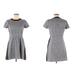 Madewell Dresses | Madewell Gray Parklane Color Block Two Toned Dress Size 8 | Color: Black/Gray | Size: 8