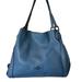 Coach Bags | Coach Edie 31, Turnlock, Blue Pebble Leather Shoulder Bag, Nwot | Color: Blue | Size: Medium