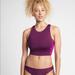 Athleta Swim | Athleta Nwt Colorblock Crop Bikini Top Swim Medium D-Dd | Color: Pink/Purple | Size: M