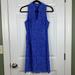 Lilly Pulitzer Dresses | Lilly Pulitzer Periwinkle Blue Lace Sleeveless Dress Sz 0 | Color: Blue | Size: 0