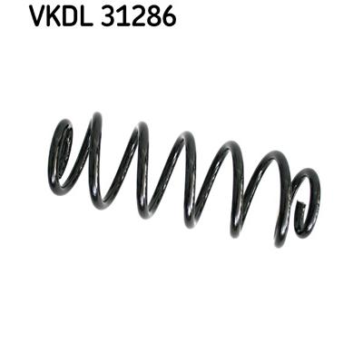 SKF Fahrwerksfeder hinten rechts links Schraubenfeder mit konstantem Drahtdurchmesser 112mm für VW SEAT 1K0511115FK VKDL 31286 Image