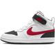 Sneaker NIKE SPORTSWEAR "COURT BOROUGH MID 2 (PS)" Gr. 28,5, rot (weiß, rot) Schuhe Basketballschuhe