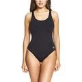 Zoggs Women's Cottesloe Powerback Swimming Costume, Polyester/PBT - Black, UK Size 20