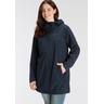 Funktionsparka JACK WOLFSKIN ""SOLAIA PARKA W"" Gr. 42, blau (night blue) Damen Jacken Wasserdicht & Winddicht Atmungsaktiv