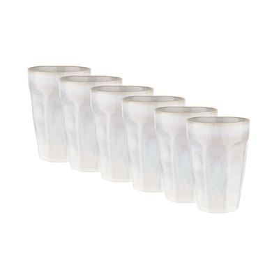 BUTLERS - BERGAMO 6x Latte Macchiato Tasse 330ml Geschirr 6 ct