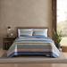 Eddie Bauer Yakima Valley Stripe Cotton Quilt Set Polyester/Polyfill/Cotton in Blue | King Quilt + 2 King Shams | Wayfair 206701