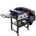 Charbroil Char-Broil 3-Burner Flat Top Gas Grill Bundle - Griddle, Cover, & Tool Set Steel in Black/Gray | 39 H x 65 W x 26 D in | Wayfair